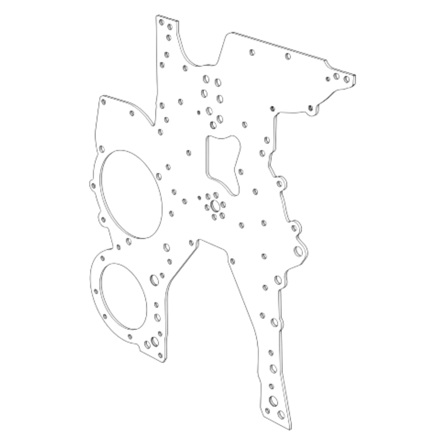 21892730 - Timing Gear Plate
