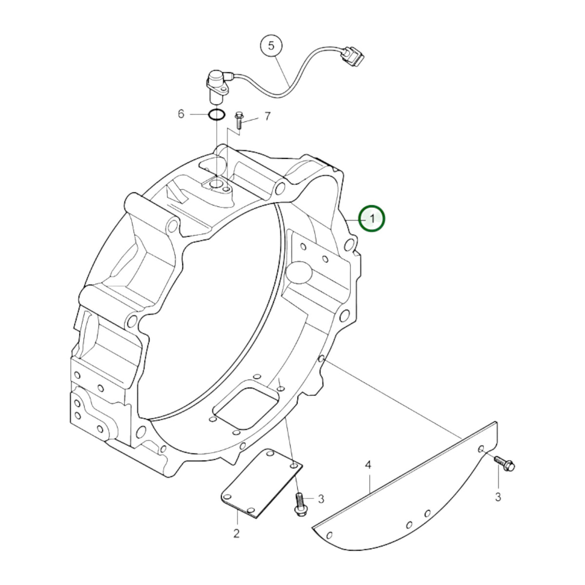 21912255 - Flywheel Housing