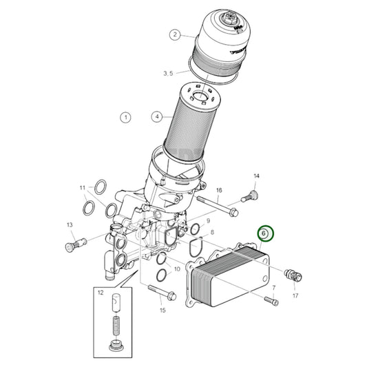 21913340 - Oil Cooler Kit