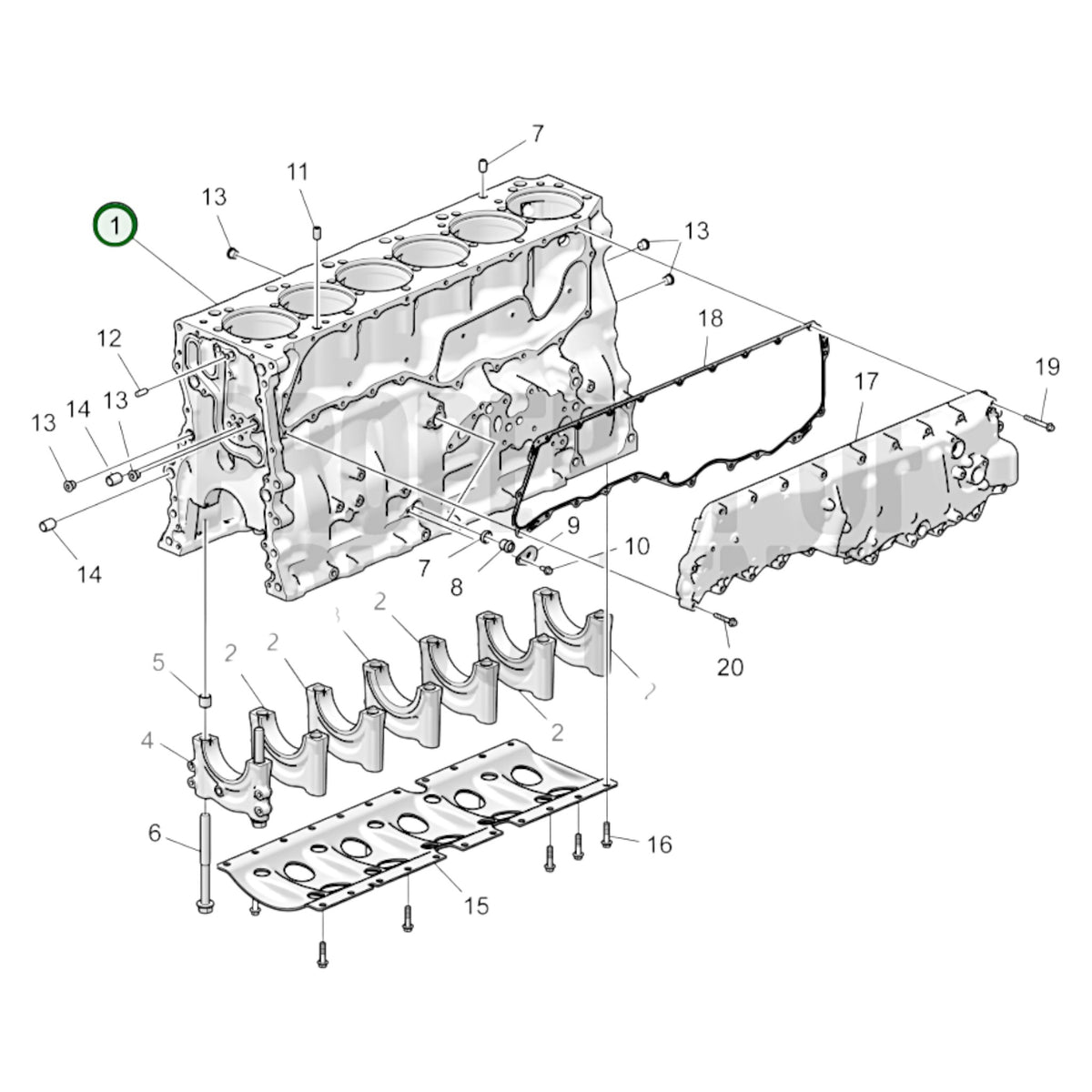 22073580 - Cylinder Block