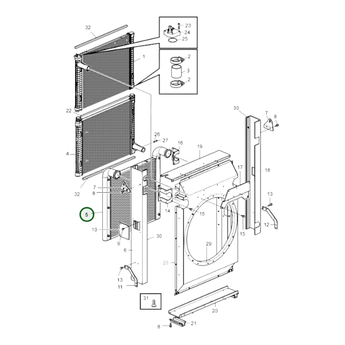 22075087 - Charge Air Cooler