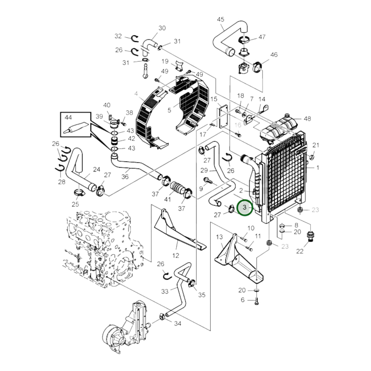 22080951 - Fan Shroud