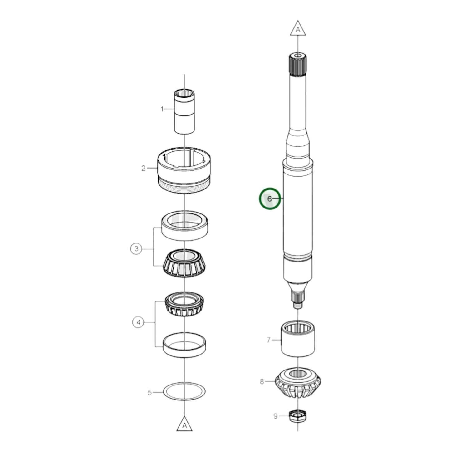 22204760 - Countershaft