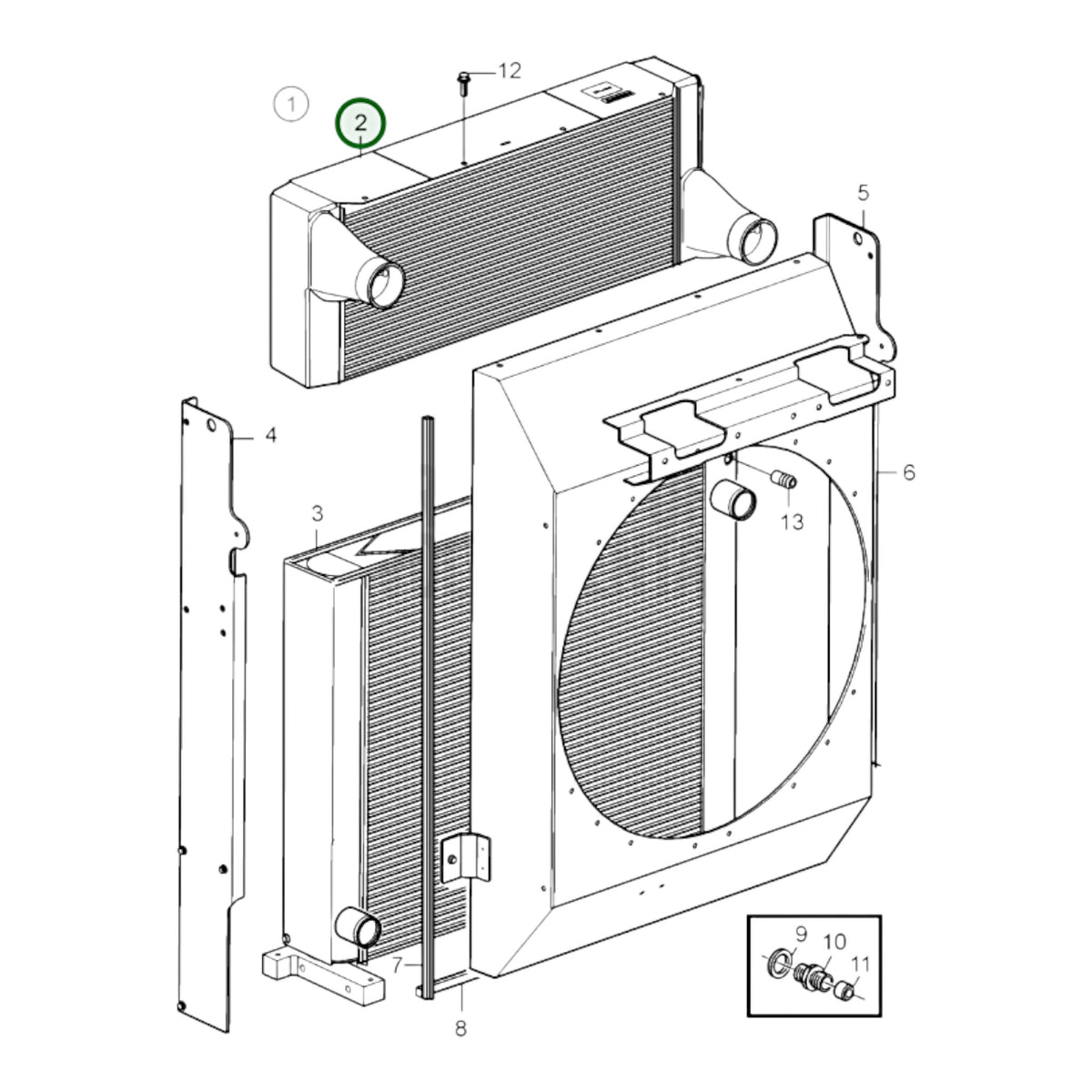 22234031 - Charge Air Cooler
