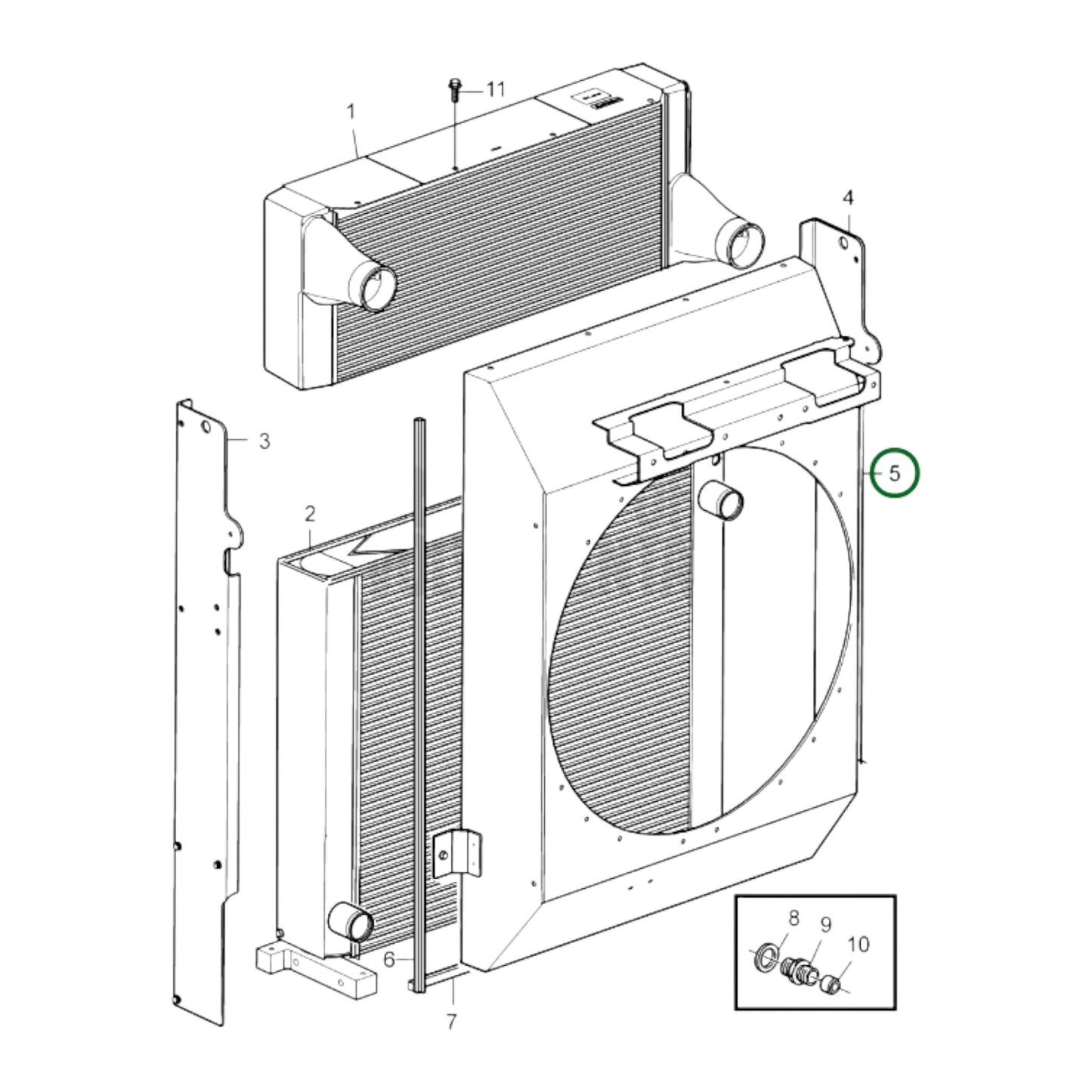 22251270 - Fan Shroud