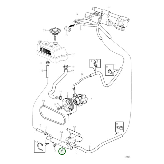 22308567 - Hydraulic Oil Cooler