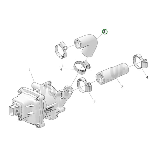 22374309 - Cooling Hose