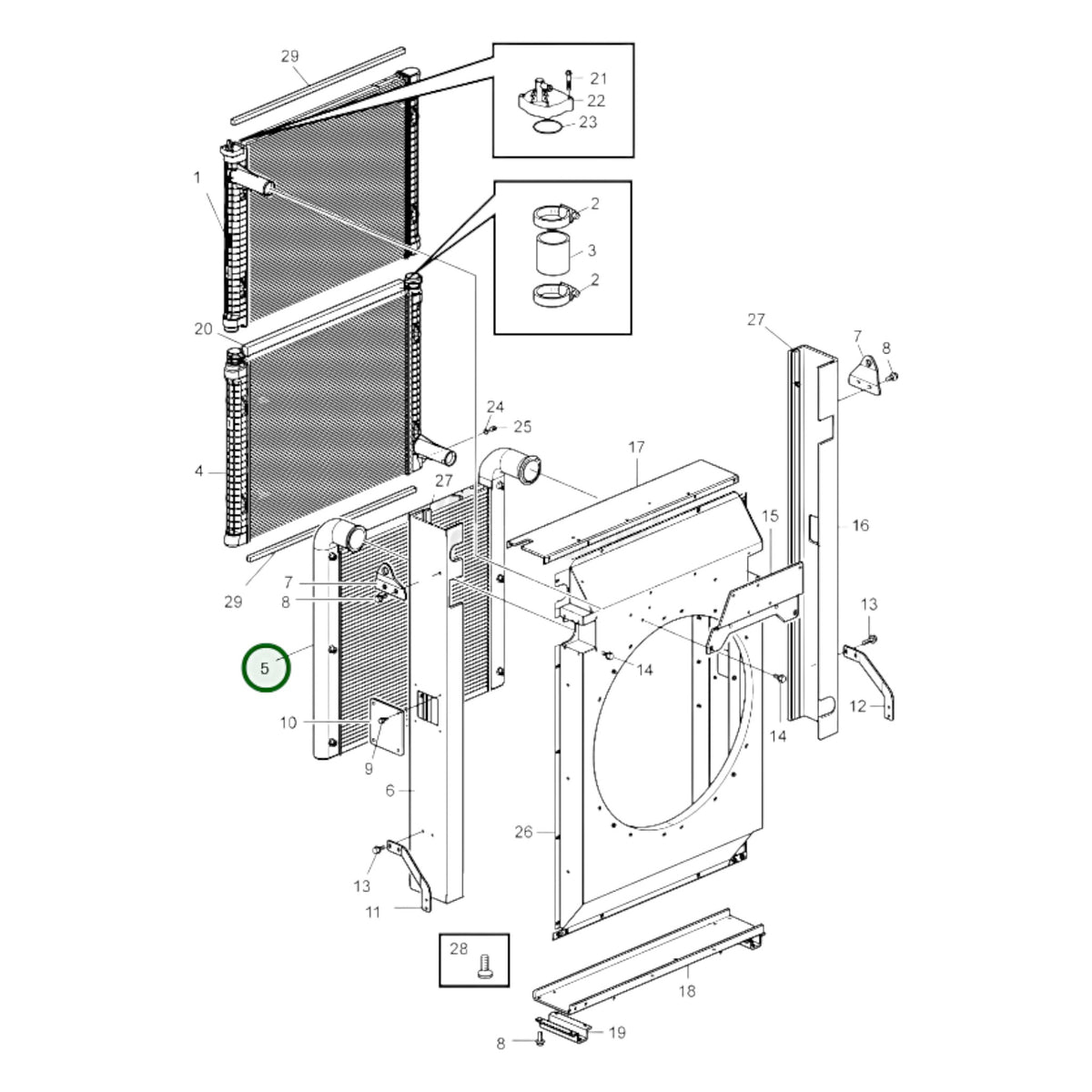 22484849 - Charge Air Cooler
