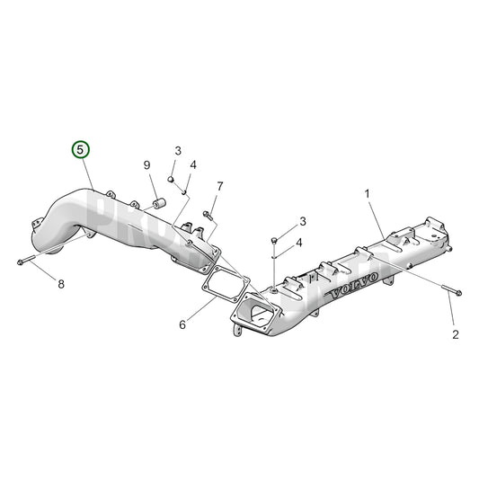 22562526 - Charge Air Pipe