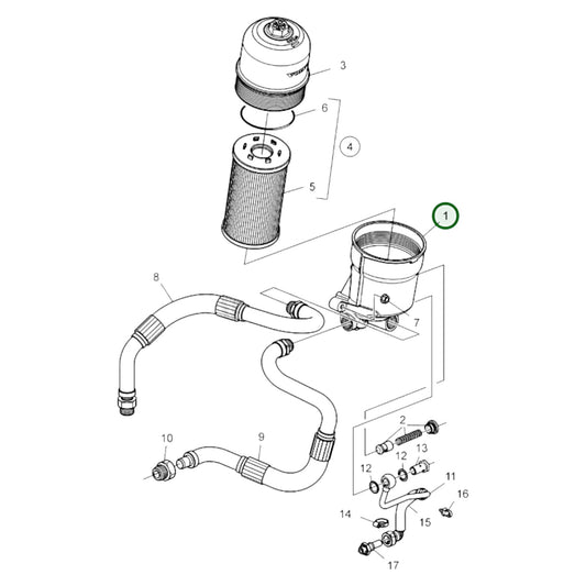 22602389 - Oil Filter Housing
