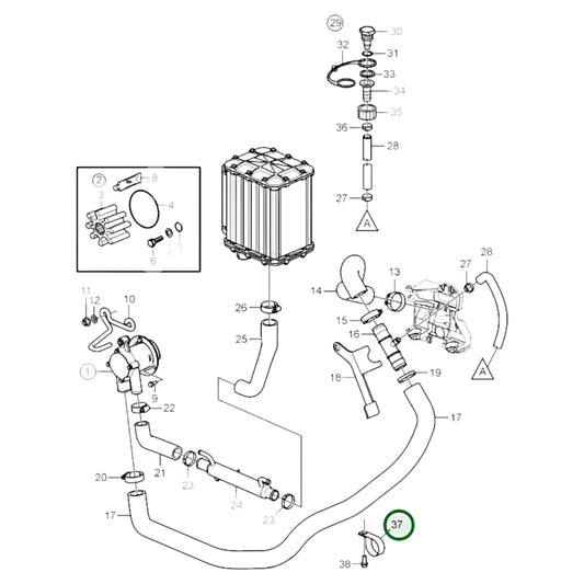 Attaching Clamp - 22665894