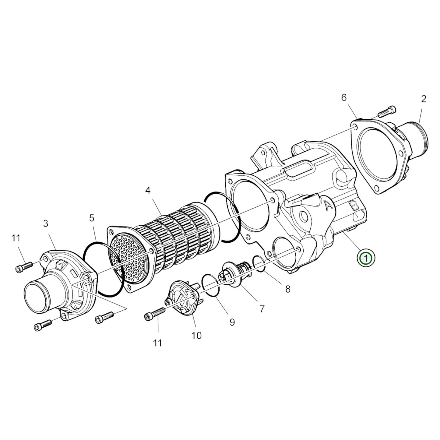 Oil Cooler - 22725816
