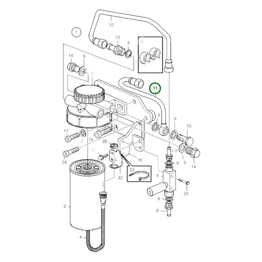 Fuel Pipe - 22840236