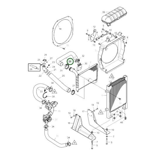 Charge Air Pipe - 22903414