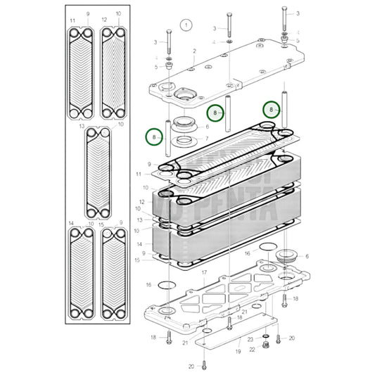 Spacer Tube - 22948734