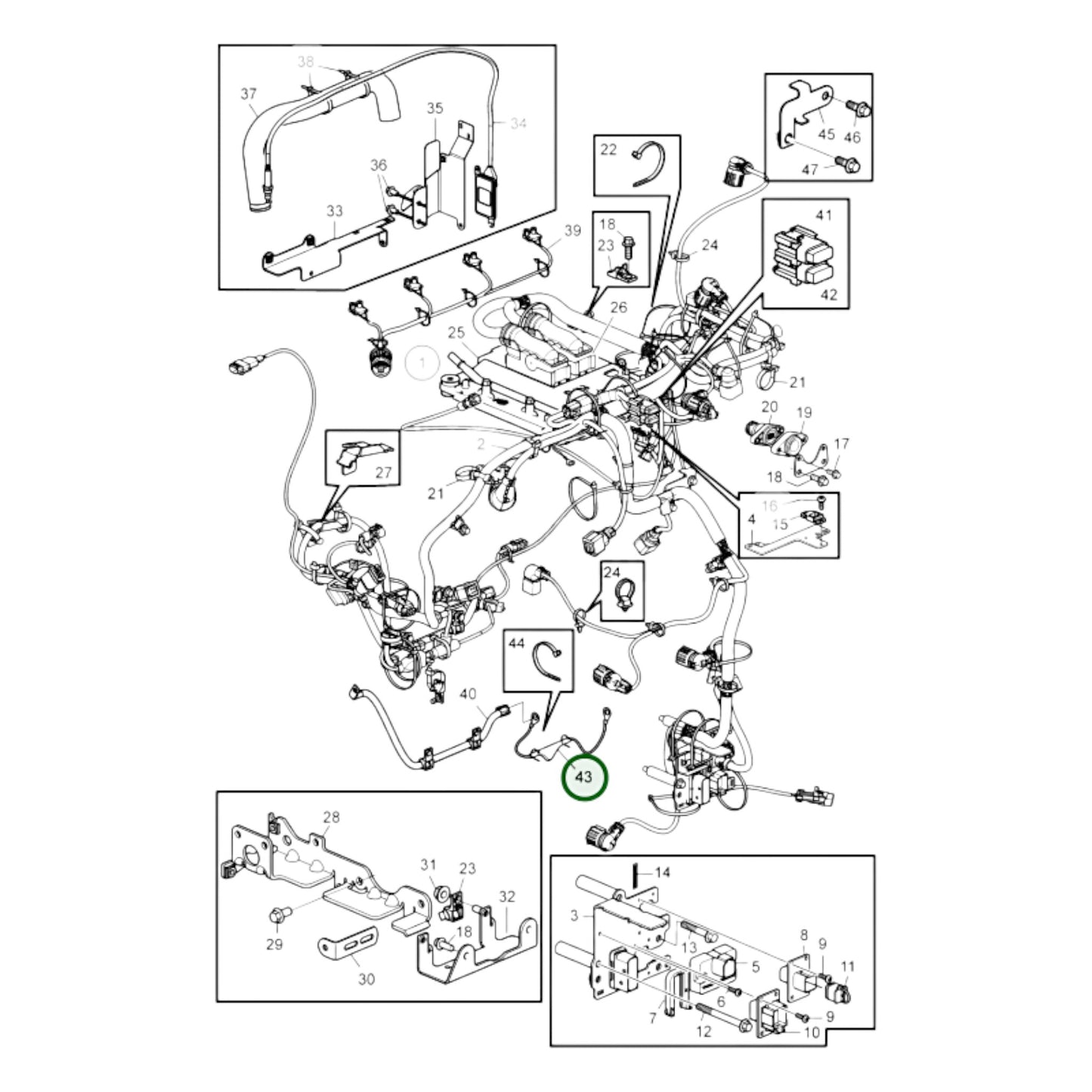 Cable Kit - 23008706