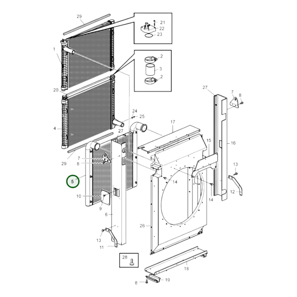 23014436 - Charge Air Cooler