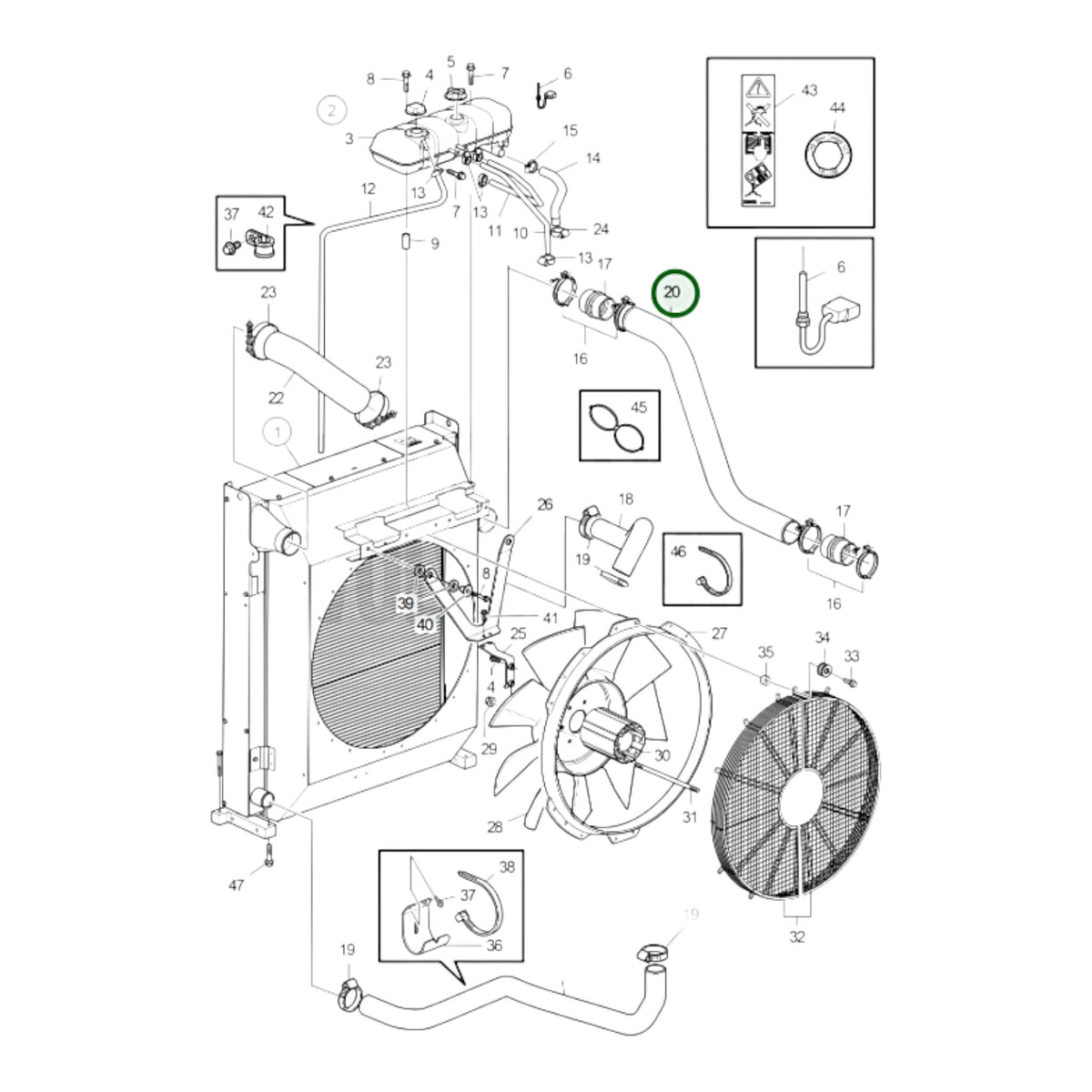 Charge Air Pipe - 23124810