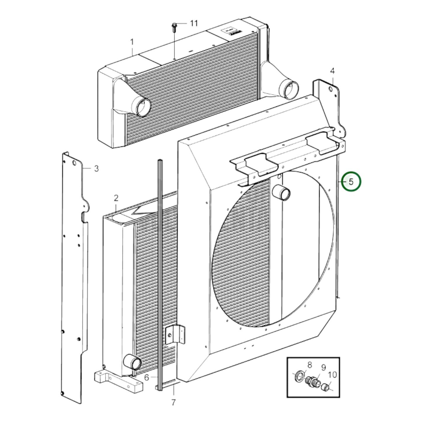 Fan Shroud - 23266598