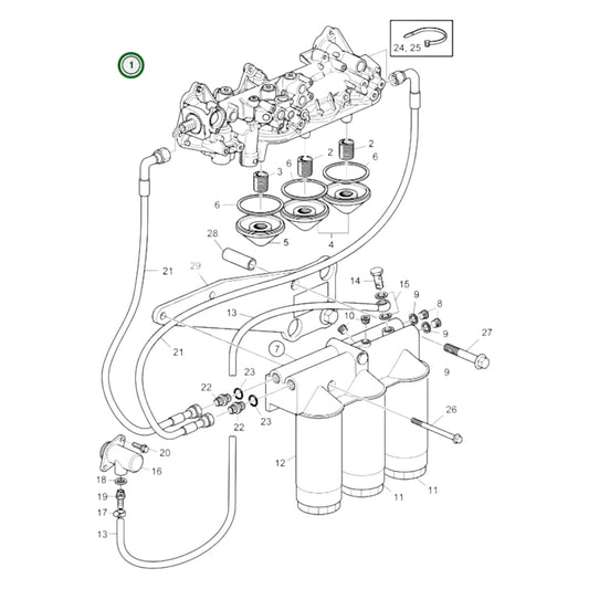Oil Filter Housing - 23307312