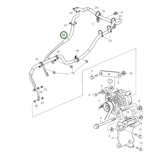Power Cable - 23366777