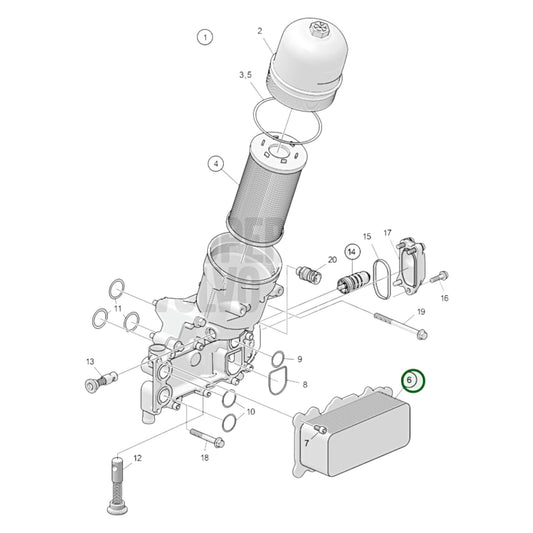 Oil Cooler Kit - 23388959