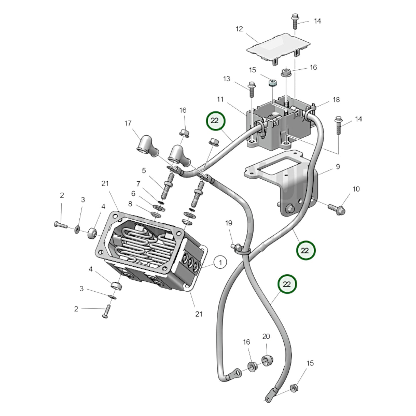Power Cable - 23411930