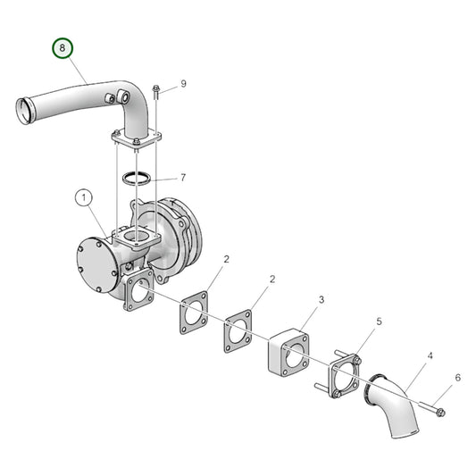 Seawater Pipe - 23489446
