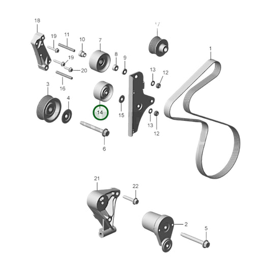 Idler Pulley - 23526490