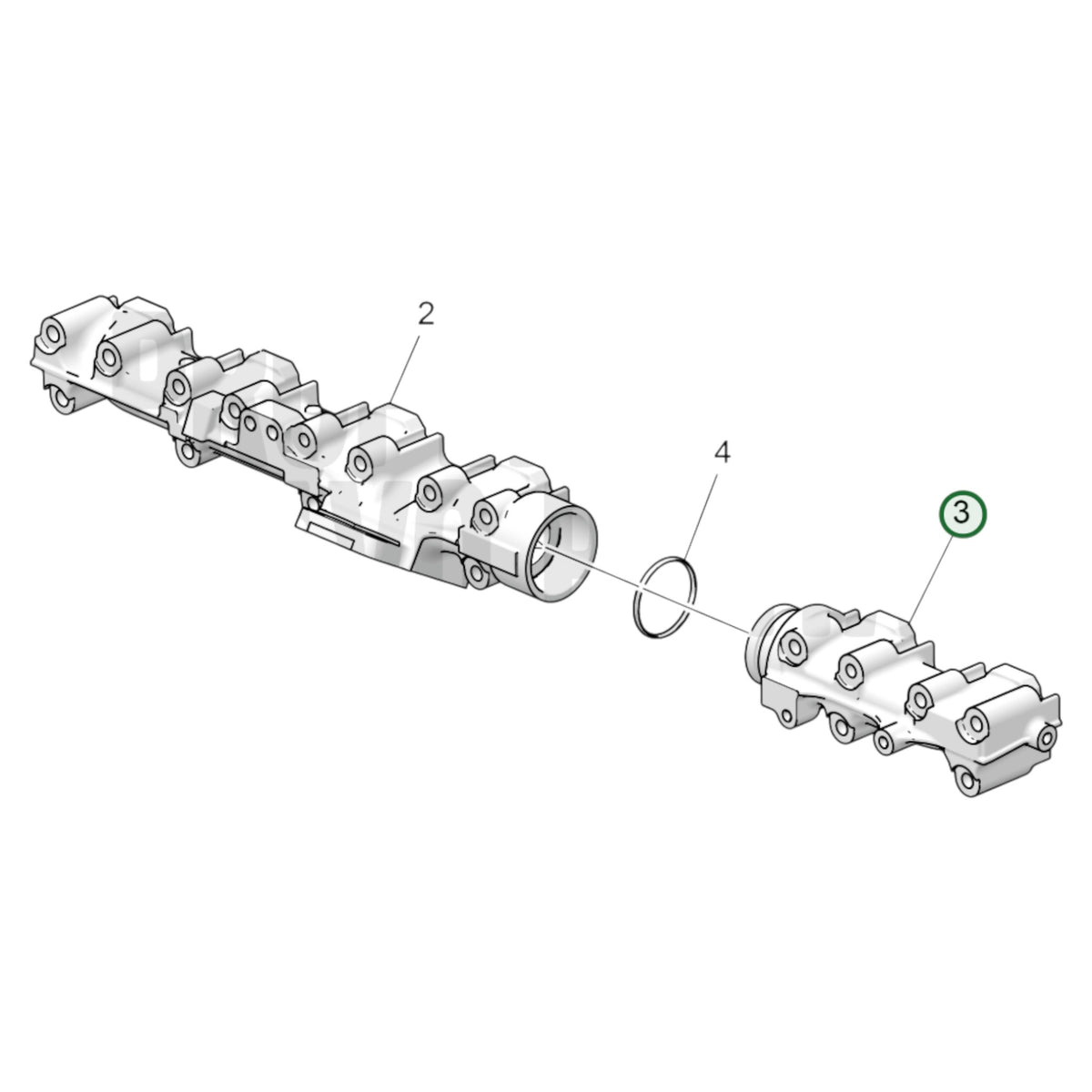 23593522 - Exhaust Manifold