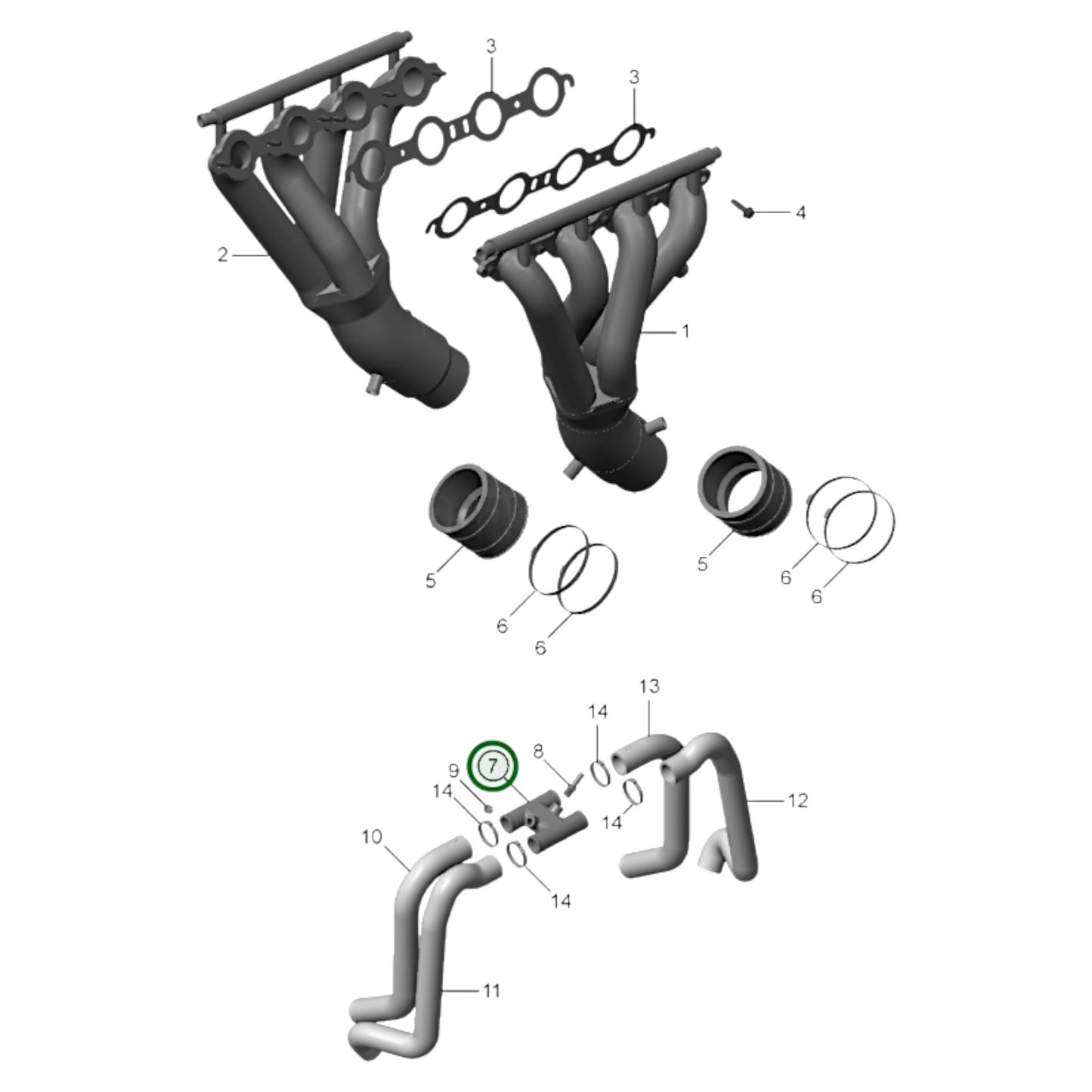 23744015 - Exhaust Hose