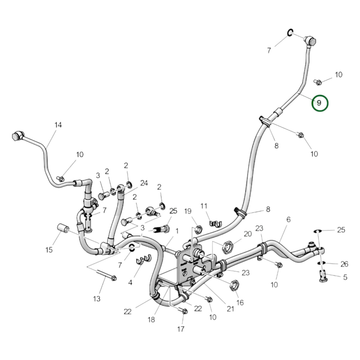 23770988 - Fuel Hose