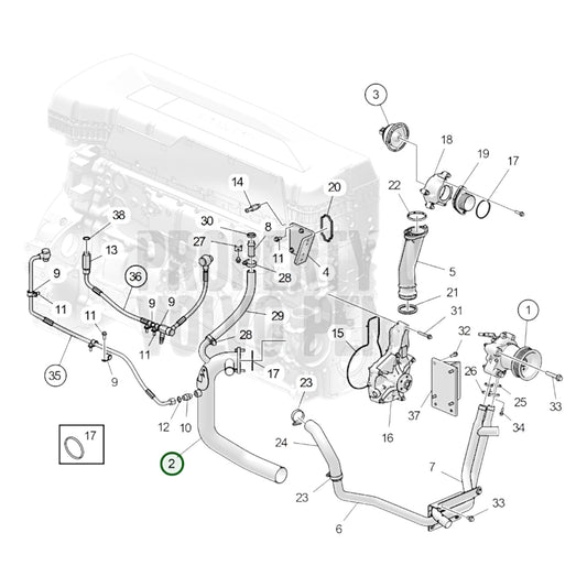 23867147 - Coolant Pipe