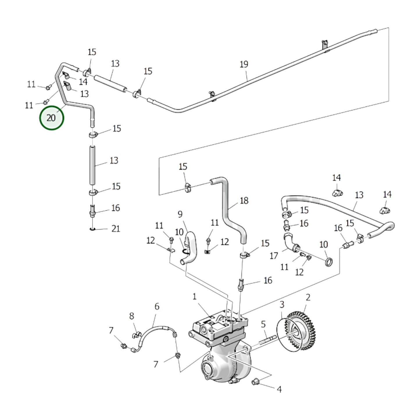 23877212 - Coolant Pipe