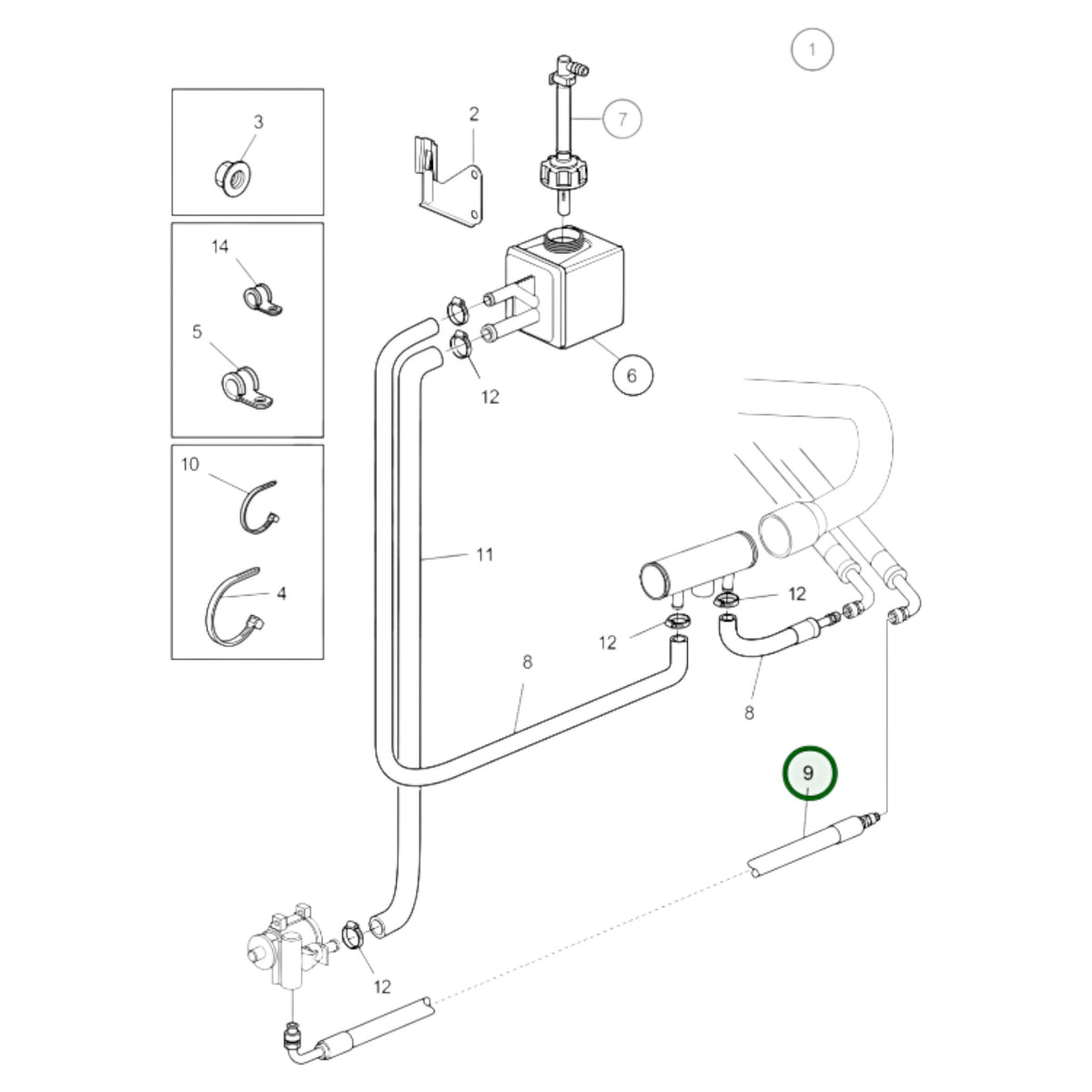 24068311 - Hydraulic Hose