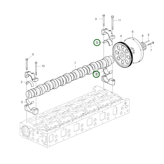 24124130 - Camshaft Bearing Kit