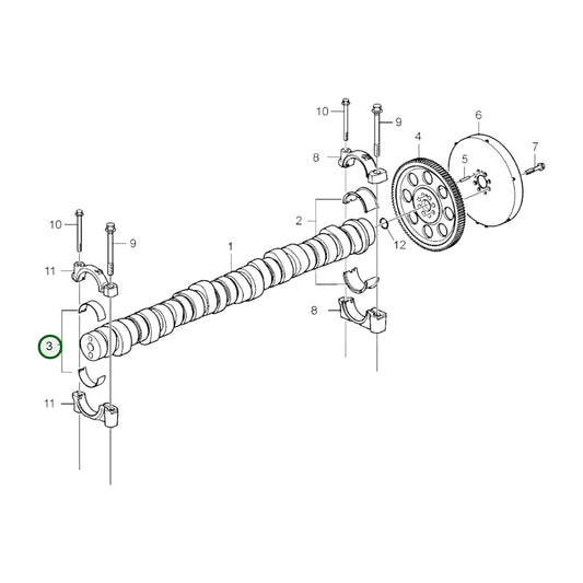 24124151 - Camshaft Bearing Kit