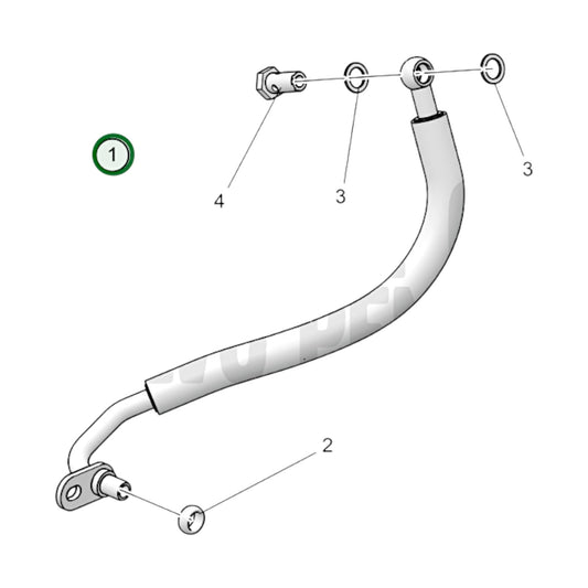24283100 - Oil Feed Hose
