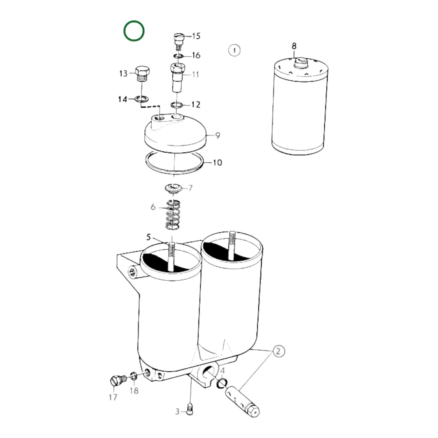 243405 - Fuel Filter Kit
