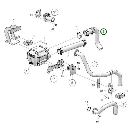 24434023 - Coolant Pipe