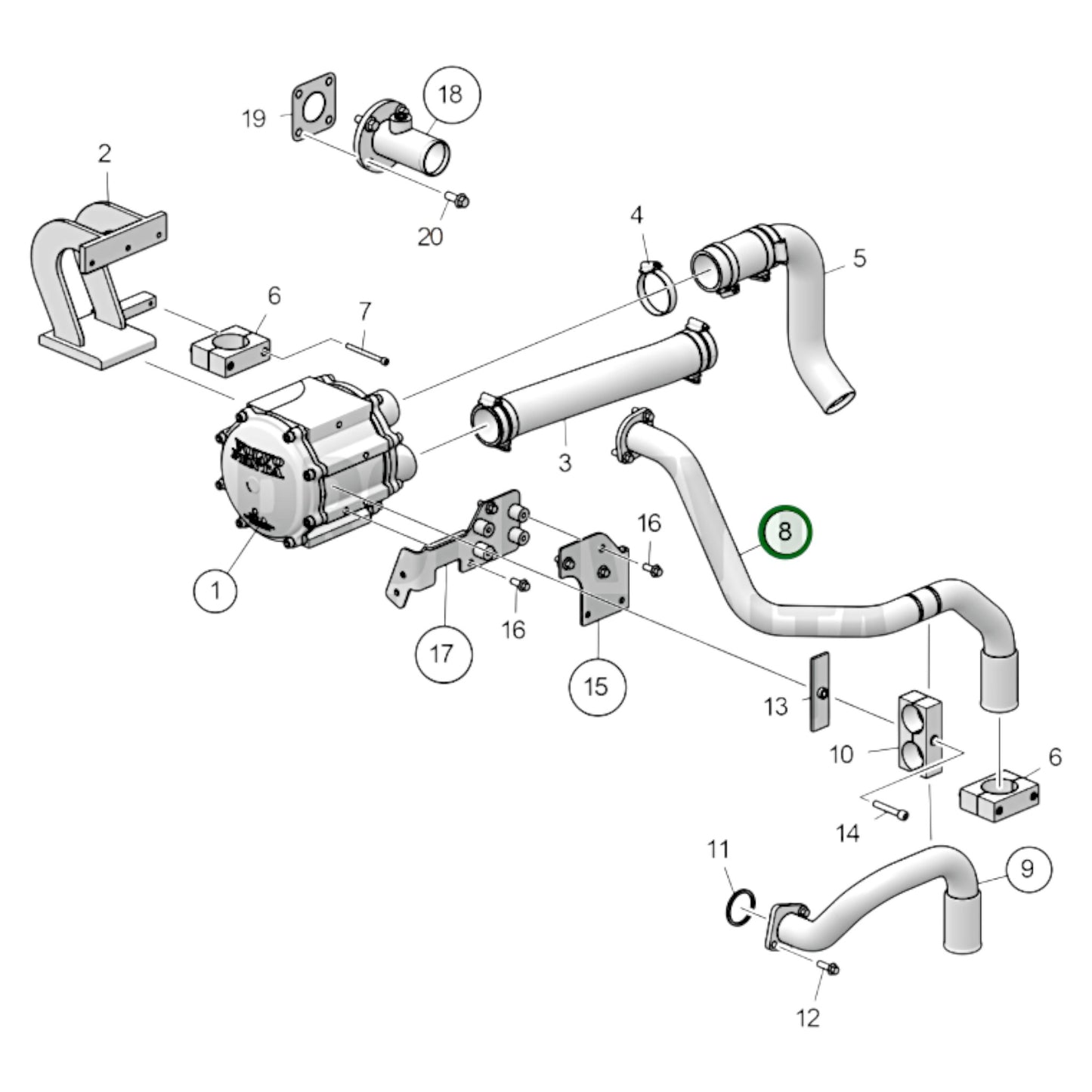 24449620 - Coolant Pipe