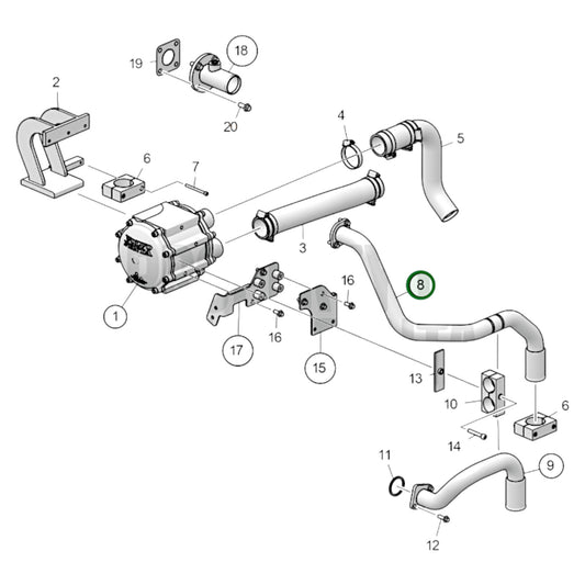 24449620 - Coolant Pipe