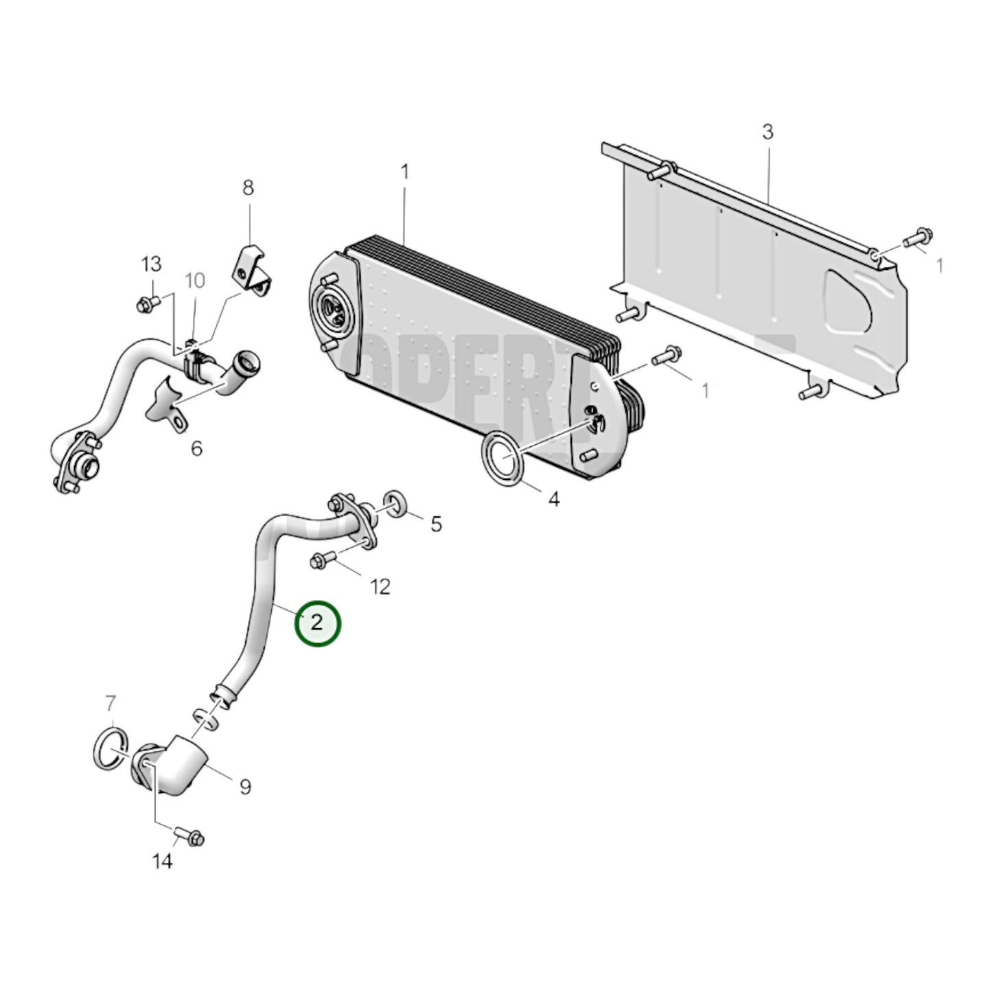 24530735 - Oil Return Pipe