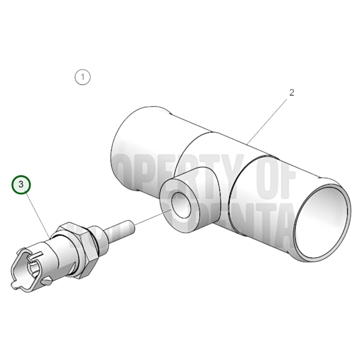 24666503 - Connecting Pipe