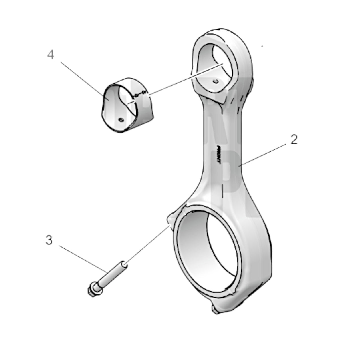 24784667 - Connecting Rod Kit