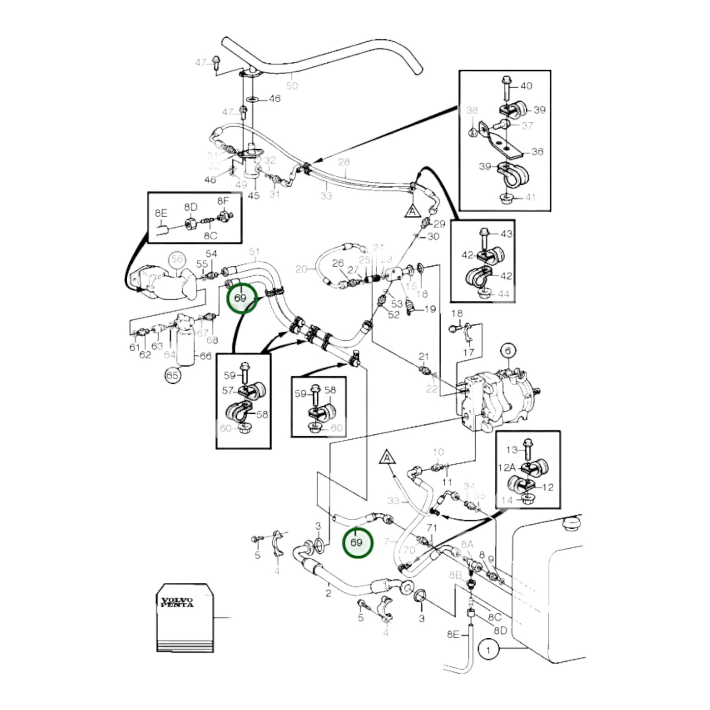 3037332 - Hydraulic Hose