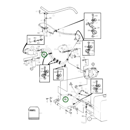 3037332 - Hydraulic Hose