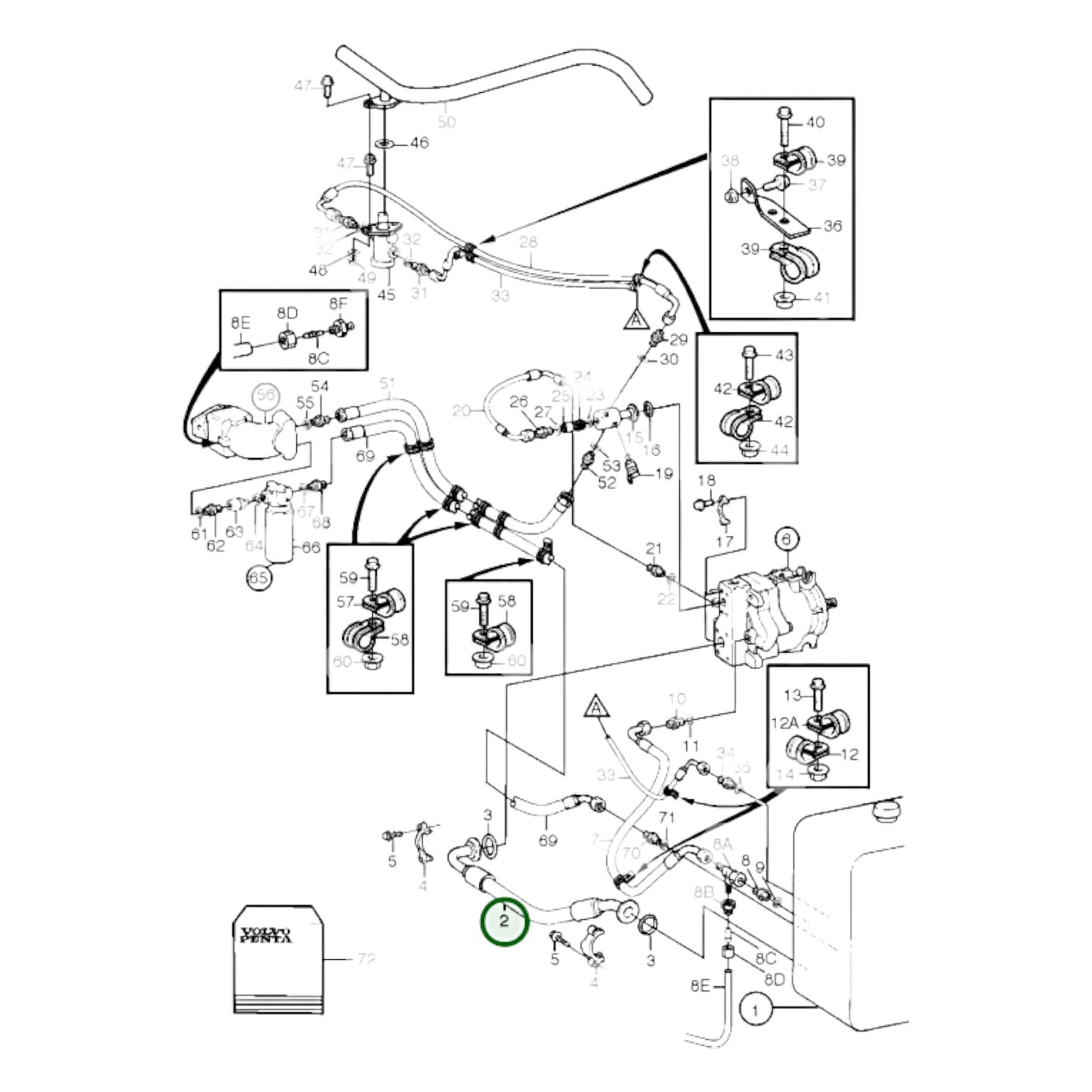 3037336 - Hydraulic Hose