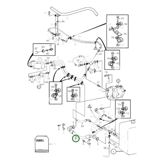 3037336 - Hydraulic Hose