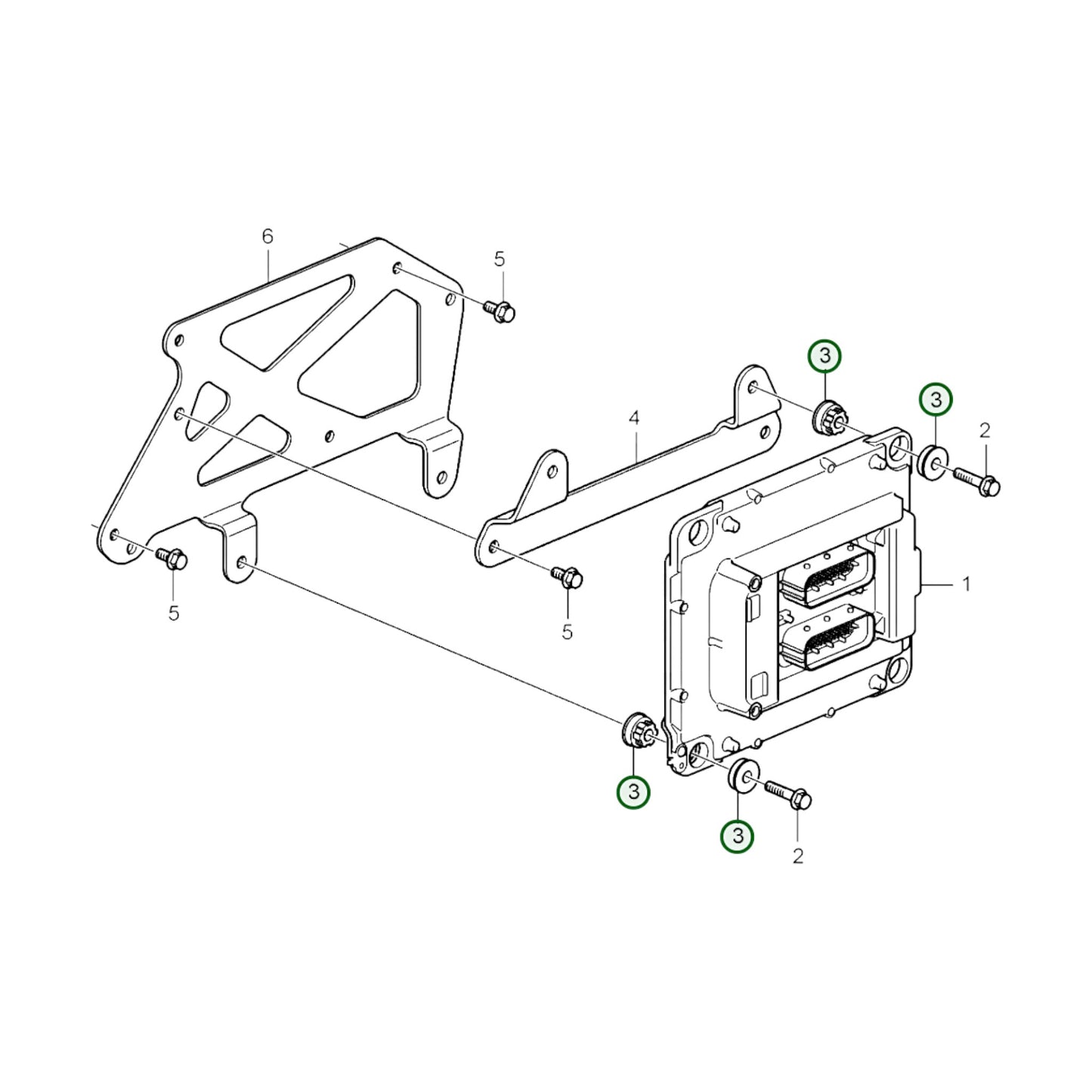 3095161 - Rubber Cushion
